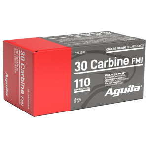 Aguila Target & Range 30 Carbine 110 Grain Full Metal Jacket