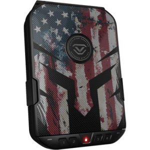 Vaultek LifePod 2.0 Special Edition Electronic Handgun Case, Spartan Flag
