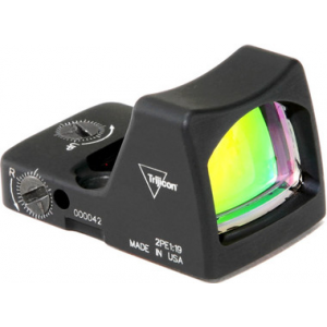 Trijicon RMR Type 2 Adjustable LED 3.25 MOA Reflex Red Dot Sight, Black
