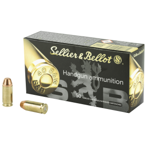 Sellier & Bellot SB40B 40 S&W 180 Grain Full Metal Jacket