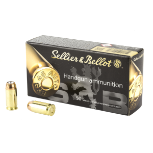 Sellier & Bellot SB45C 45 ACP 230 Grain Jacketed Hollow Point