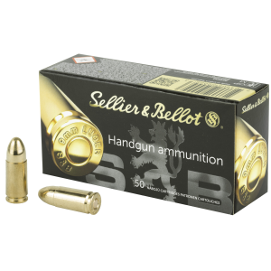 Sellier & Bellot SB9B Pistol 9mm Luger 124 Grain Full Metal Jacket