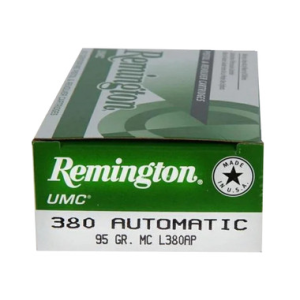 Remington L380AP 380 Auto 95 Full Metal Jacket-R23720