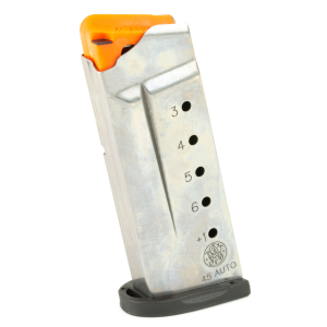 SMITH & WESSON M&P SHIELD, 45 ACP 6RD DETACHABLE MAGAZINE