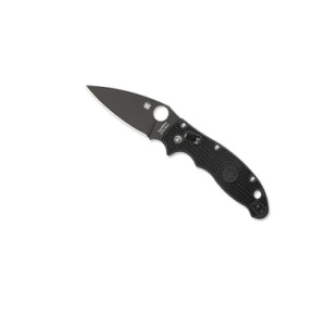 Spyderco C101PBBK2 Manix 2 Lightweight 3.37 Folding - Drop Point Plain