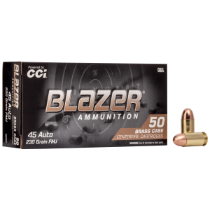 Blazer 5230 Brass 45 ACP 230 Grain Full Metal Jacket