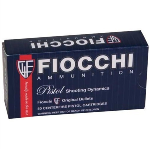 Fiocchi 40SWA Training Dynamics .40 S&W 170gr Full Metal Jacket Truncated Cone