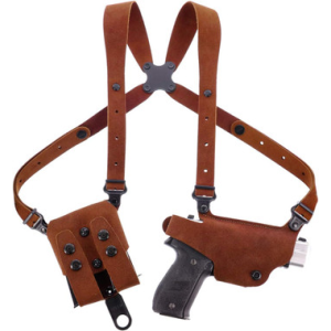 Galco Classic Shoulder System Fits S&W M&P Plusshield, Natural Tan, RH