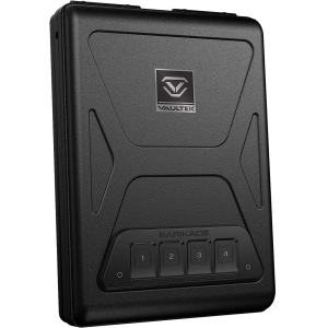 Vaultek Barikade Series 1 Non-Biometric Compacted Pistol Safe, Black