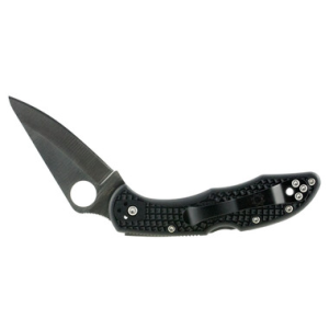Spyderco C11PBK Delica 4 VG10 SS 2.88 Folding - Drop Point Plain