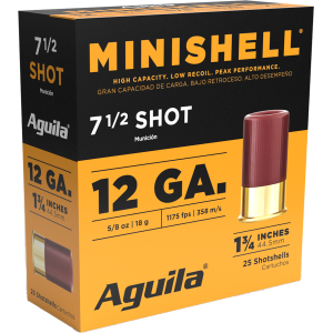 Aguila 1CHB1387 Minishell 12 Gauge 1.75" 5/8 oz 7.5 Shot