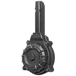 Promag DRM-A11 9mm Luger 50-Round Drum Magazine for Glock 17/19, Black