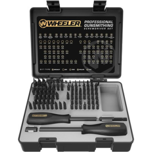 Wheeler 4001008 89-Piece Professional Gunsmithing Screwdriver Set