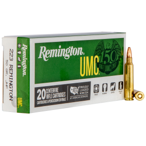 Remington R23812 UMC 223 Remington 50 Grain Jacketed Hollow Point