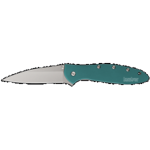 Kershaw 1660TEAL Leek 3 Folding - Drop Point Plain