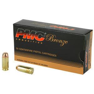 PMC 40D Bronze 40 S&W 165 Grain Full Metal Jacket