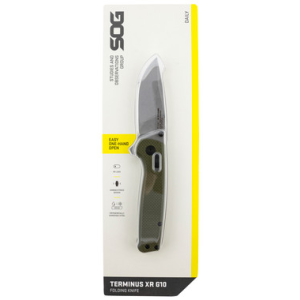S.O.G SOGTM1022CP Terminus XR D2 Steel 2.95 Folding - Clip Point Plain