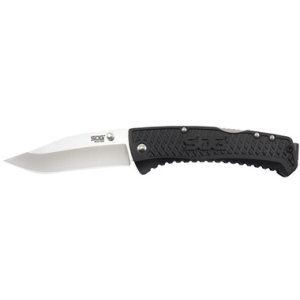 S.O.G SOGTD1011C Traction 5Cr13MoV SS 3.50 Folding - Clip Point Plain
