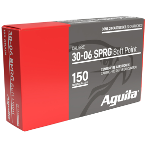 Aguila 8108AG 30-06 Springfield 150 Grain InterLock Boat Tail Soft Point