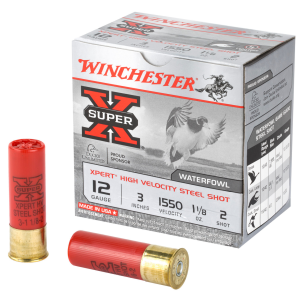 Winchester WEX1232 Super X Xpert High Velocity 12 Gauge 3" 1 1/8 oz 2 Shot