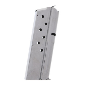 Sig Sauer MAG-1911-9-8 1911 Officers/Compact Magazine 9mm 8 Round Steel Magazine, Silver