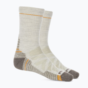 Smartwool SW001614069-L Men's Light Cushion Crew Socks, Light Heather Grey, Size Large