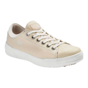 Dickies DK0A4NO5A83-090W Women's Supa Dupa Low Soft Toe Work Shoe, Tapioca Canvas, 9 Wide