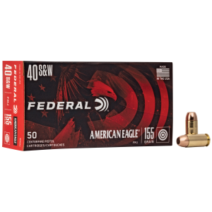 Federal AE40R2 American Eagle 40 S&W 155 Grain Full Metal Jacket