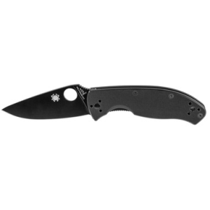 Spyderco C122GBBKP Tenacious 8Cr13MoV SS 3.39 Folding - Drop Point Plain