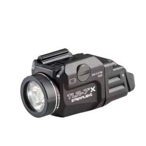 Streamlight TLR-7X USB Rechargeable LED Low Profile Weapon Light - 500 Lumens (69455, Black)