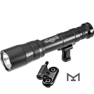 SureFire M340DFT-BK-PRO M640DFT Turbo Scout Light Pro WeaponLight, Duel Fuel High-Candela, 700 Lumens, Black