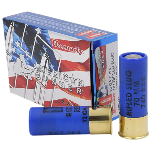 Hornady 86231 American Gunner 12 Gauge 2.75" 1 oz Rifled Slug Shot