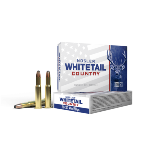 Nosler 40135 Whitetail Country 30-30 Win 150 Grain Solid Base Soft Point (SP) Ammo