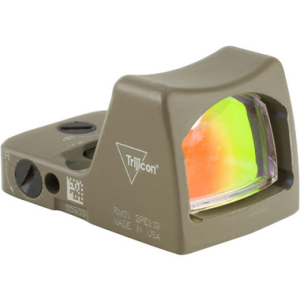 Trijicon RM01-C-700624 RMR Type 2 Red Dot Sight 3.25 MOA, Automatic LED, Cerakote FDE