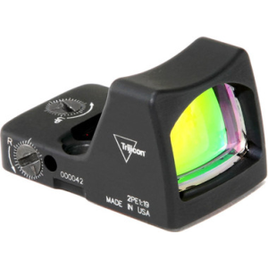 Trijicon RM01-C-700624 RMR Type 2 Adjustable LED 3.25 MOA Reflex Red Dot Sight, Black