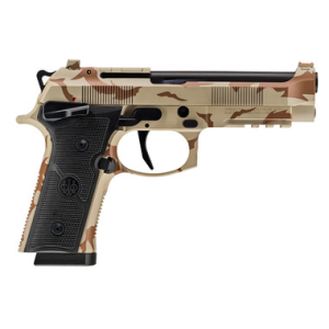 Beretta 92XI SAO Combat 9mm (OR) 15rd Pistol, Desert DPM