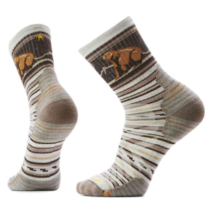 Smartwool SW0028800691 Men's Hike Targeted Cushion Mid Crew Socks Ash